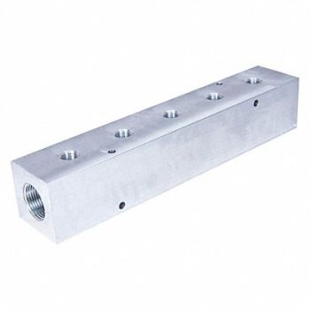 PNEUMADYNE INC Manifold Aluminum 5Outlets 12 L, 49AV66
