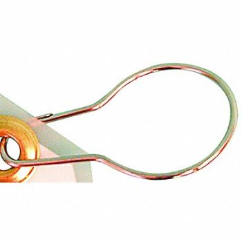 ACCUFORM Snap Hook Loop 2 13/16 in L Steel, 49AW69