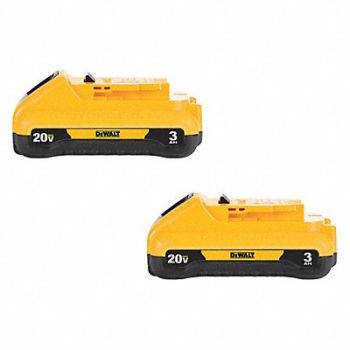 DEWALT Battery Pack (2) 3.0 Ah Li-Ion PK2, 49AX97