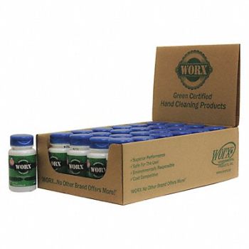 WORX BIODEGRADABLE HAND CLEANER HandCleaner Powder Unscentd 1.85 oz PK24, 49AY02