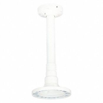 SPECO TECHNOLOGIES Camera Pendant Mount Ceiling White, 49AZ06