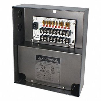 SPECO TECHNOLOGIES Camera Power Supply 110VAC 50/60 Hz, 49AZ71