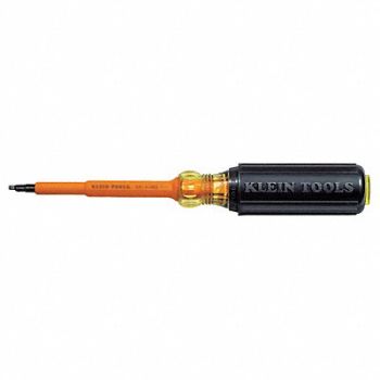 KLEIN TOOLS Insulated Square Screwdriver #1, 49C222