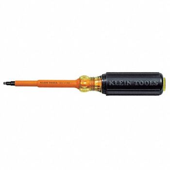 KLEIN TOOLS Insulated Square Screwdriver #2, 49C223