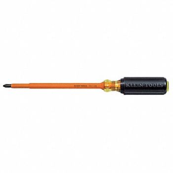 KLEIN TOOLS Insulated Phillips Screwdriver #2, 49C231