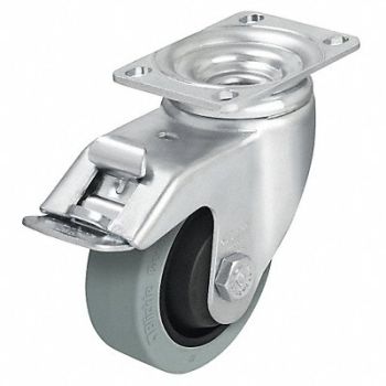 GRAINGER APPROVED Standard Plate Caster Swivel 350 lb., 49C250