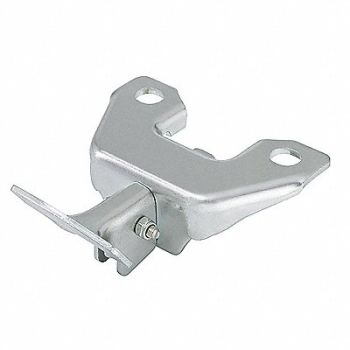 GRAINGER APPROVED Directional Lock Pedal Steel Zinc Plated, 49C258