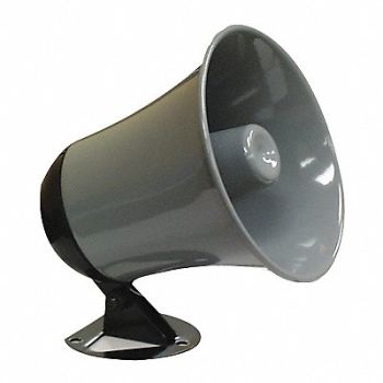 SPECO TECHNOLOGIES PA Weatherproof Speaker 5 D Aluminum, 49CA08