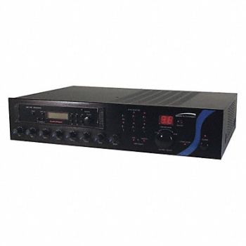SPECO TECHNOLOGIES PA Amplifier 60W with AM/FM Antenna, 49CA22