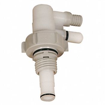 LIQUIDYNAMICS INC. Coupler Polypropylene 3/4 Hose Barb, 49CD11