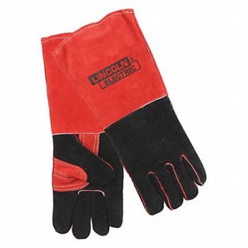 LINCOLN ELECTRIC Welding Gloves MIG/Stick 14 L PR, 49CE31