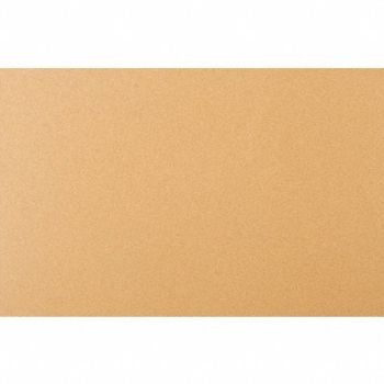GRAINGER APPROVED Cork Sheet L 36 in Adhesive Backing, 49CE60