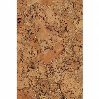 GRAINGER APPROVED Cork Sheet L 24 in Plain Backing, 49CE63