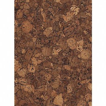 GRAINGER APPROVED Cork Sheet L 24 in Plain Backing PK 5, 49CE66