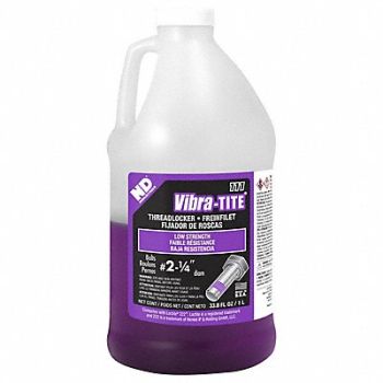 VIBRA-TITE Low-Strength Threadlocker 33.814 fl oz, 49CE76