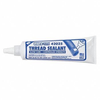 VIBRA-TITE Thread Sealant White Tube 250mL, 49CE87