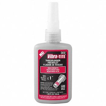 VIBRA-TITE High-Strength Threadlocker 1.6907 fl oz, 49CF46
