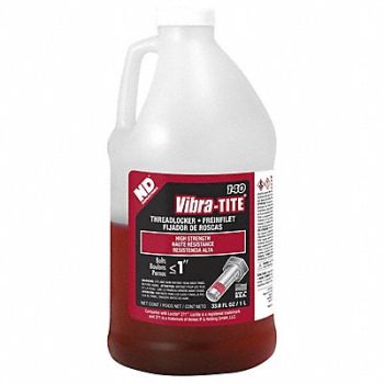 VIBRA-TITE High-Strength Threadlocker 33.814 fl oz, 49CF61