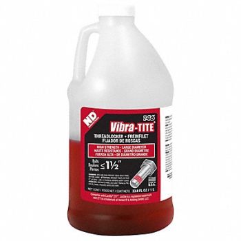 VIBRA-TITE High-Strength Threadlocker 33.814 fl oz, 49CF65