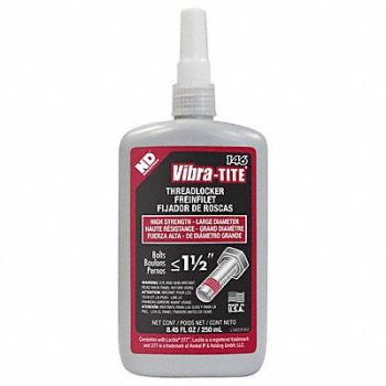 VIBRA-TITE High-Strength Threadlocker 8.4535 fl oz, 49CF66