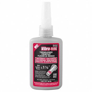VIBRA-TITE High-Strength Threadlocker 1.6907 fl oz, 49CF68