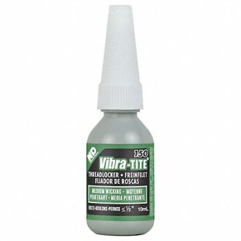VIBRA-TITE Medium-Strength Threadlocker 0.338 fl oz, 49CF72