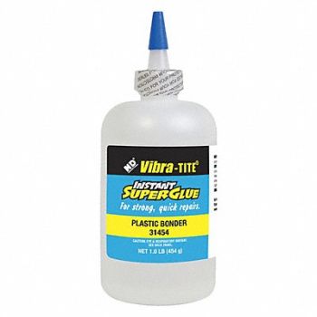 VIBRA-TITE Instant Adhesive 1 lb Bottle, 49CF97