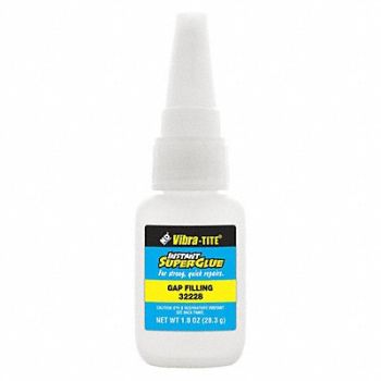VIBRA-TITE Instant Adhesive 1 fl oz Bottle, 49CG14
