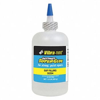 VIBRA-TITE Instant Adhesive 1 lb Bottle, 49CG15