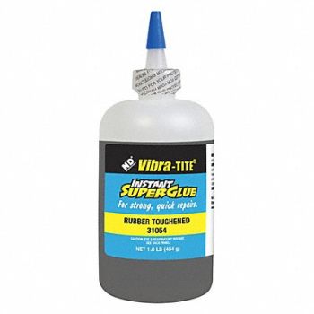 VIBRA-TITE Instant Adhesive 1 lb Bottle, 49CG47