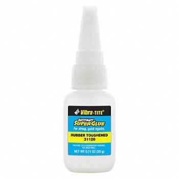 VIBRA-TITE Instant Adhesive 0.70 fl oz Bottle, 49CG51