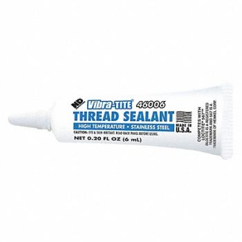 VIBRA-TITE Thread Sealant White Tube 6mL, 49CH27