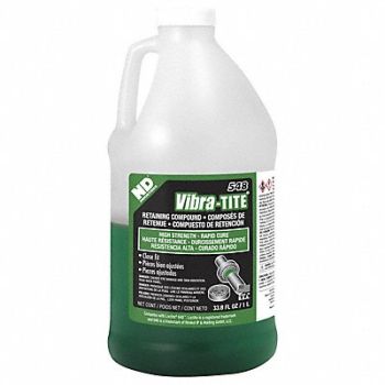 VIBRA-TITE Liquid 33.81oz Retaining Compound 0.007, 49CH46