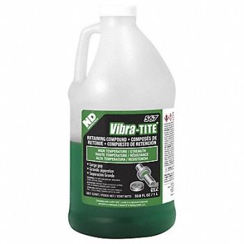 VIBRA-TITE Liquid 33.81oz Retaining Compound 0.015, 49CH56