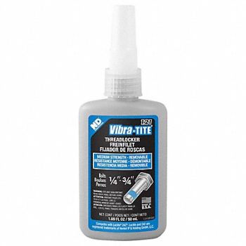 VIBRA-TITE Medium-Strength Threadlocker 1.690 fl oz, 49CJ63