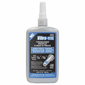 VIBRA-TITE Medium-Strength Threadlocker 8.453 fl oz, 49CJ64