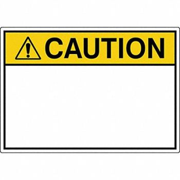 GRAINGER APPROVED Label 3.5in x 5in Polyester PK5, 49CJ98