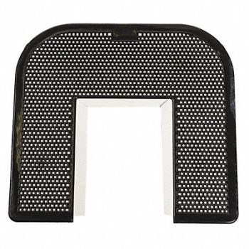 ABILITY ONE Toilet Mat Black Scented 20 3/8 in PK6, 49CL01
