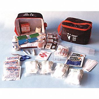 ABILITY ONE First Aid Kit 8 People Served Per Kit, 49CL08