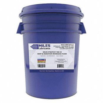 MILES LUBRICANTS Oil 32 10W Pail 35 lb 150 deg.F, 49CL26