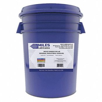 MILES LUBRICANTS Oil Amber Pail 35 lb 68 ISO Viscosity, 49CL34