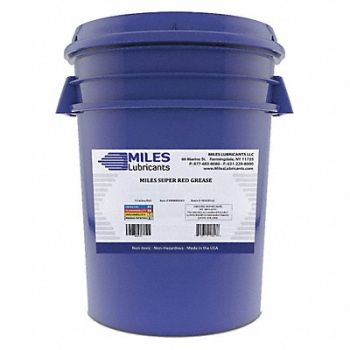 MILES LUBRICANTS Grease Pail 35 lb., 49CL57