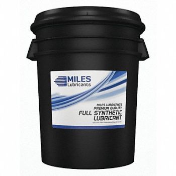 MILES LUBRICANTS Compressor Oil 5 gal Pail 30 SAE Grade, 49CR48