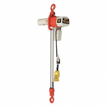 HARRINGTON Electric Chain Hoist 1000 lb 20 ft Lift, 49CZ57
