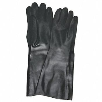 MCR SAFETY Gloves PVC L 18 in L Gauntlet PR PK12, 49DA99