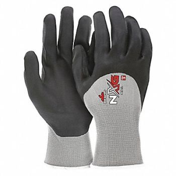 MCR SAFETY J5044 Coated Gloves Nylon 2XL PR, 49DC32