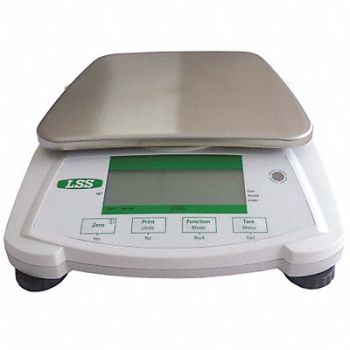 LAB SAFETY SUPPLY Portable Scale 6000g 1g Digital, 49DF50