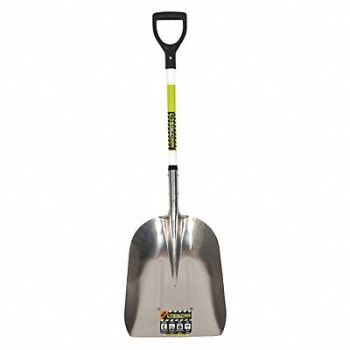 SEYMOUR MIDWEST STRUCTRON Scoop Shovel Aluminum Blade D-Grip 12 ga, 49DG96