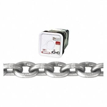 CAMPBELL Chain 60ft 5/16in High Test Self Colored, 49DM36