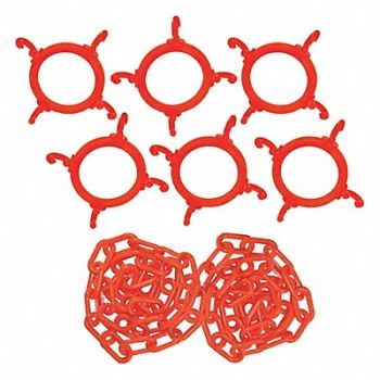MR. CHAIN Plastic Chain Kit Orange 600 in., 49DM73